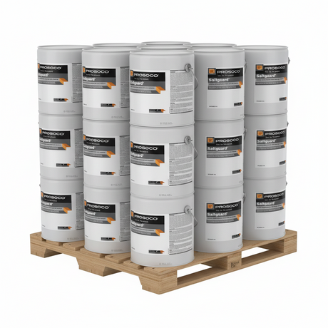 Saltguard Penetrating Water and Salt Barrier - Bulk 46060-05GAL (Pallet) Prosoco Pallet of 32 Units (5 Gallons)