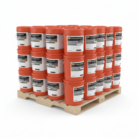 Saltguard WB Water-Based Chloride Screening Sealer - Bulk 46067-05GAL (Pallet) Prosoco Pallet of 32 Units (5 Gallons)