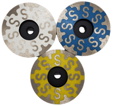 Pineapple Resin Filled Cup Wheel (S Shape) Diamond Tool Store