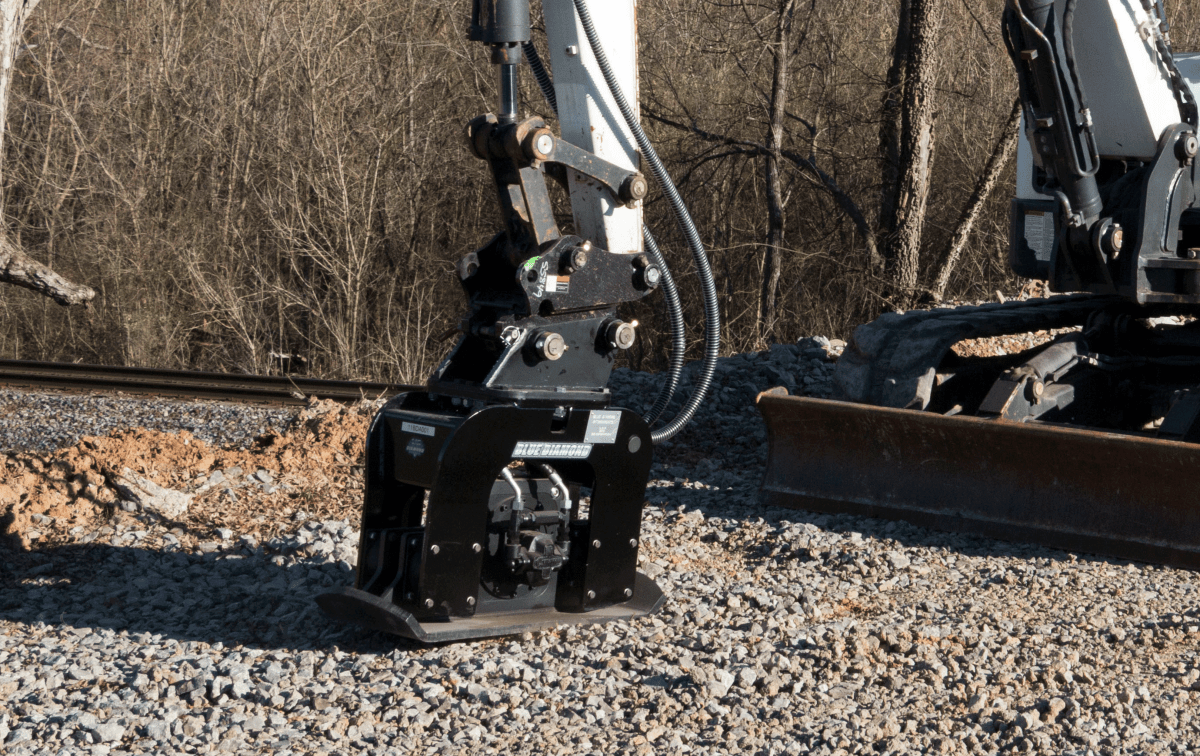 Excavator Plate Compactor | Skid Steer Compactor | Backhoe Attachment ...