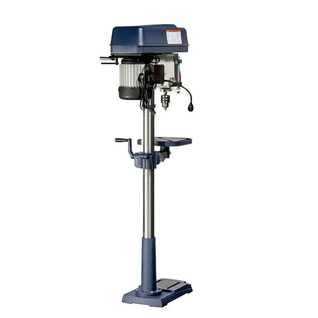 15" 16-Speed Floor Step Pulley Drill Press with LED Readout Palmgren