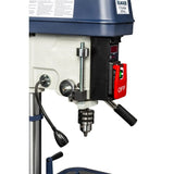 15" 16-Speed Floor Step Pulley Drill Press with LED Readout Palmgren