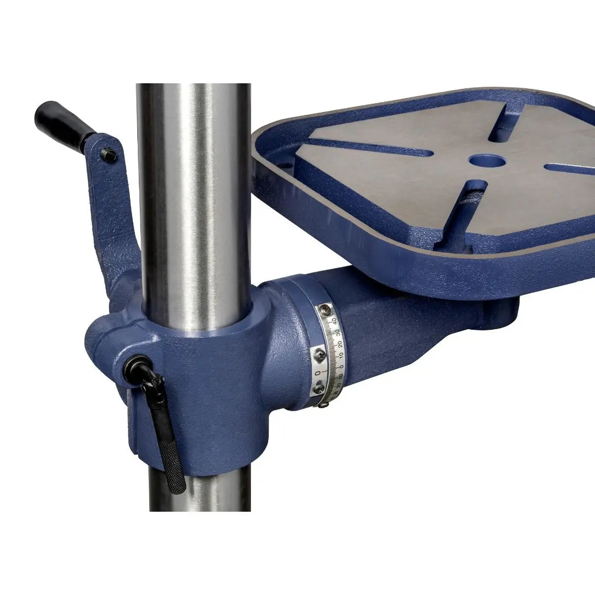 15" 16-Speed Floor Step Pulley Drill Press with LED Readout Palmgren