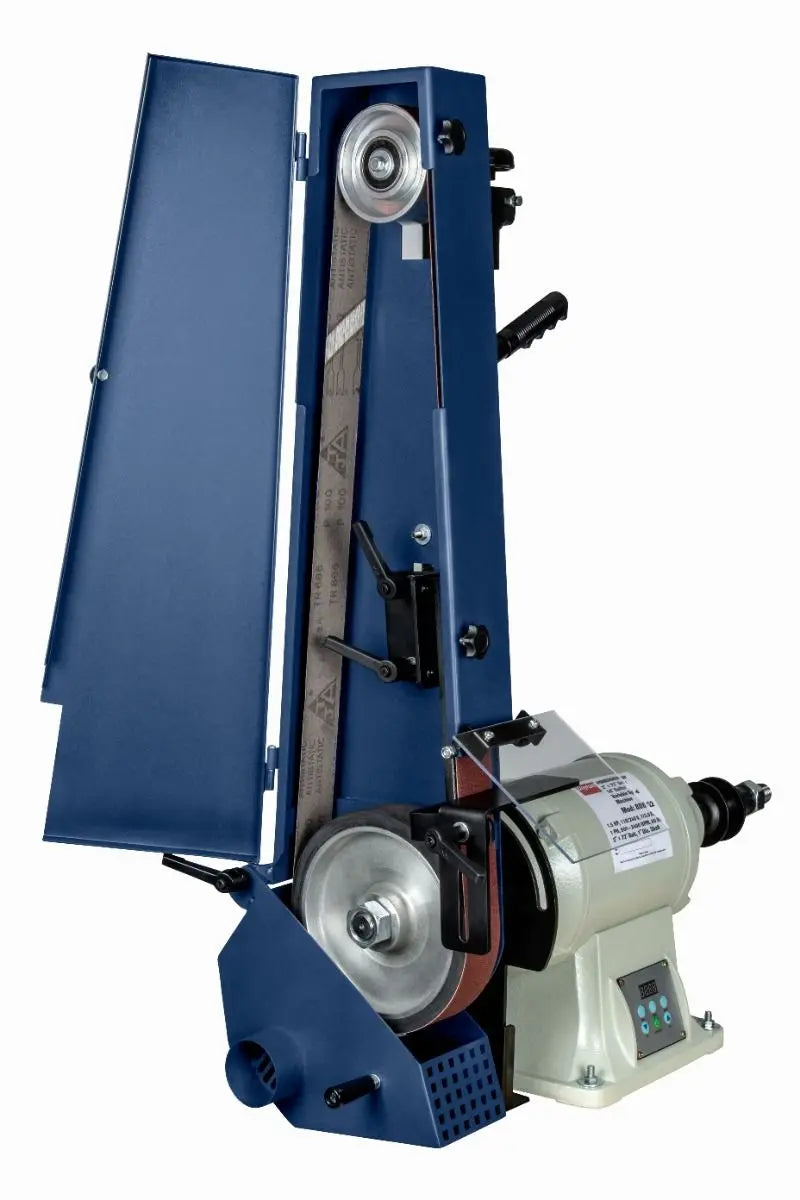 2" Variable Speed Belt Grinder Single Belt W/Buffer Palmgren