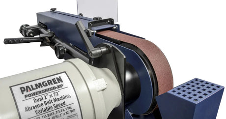 2" X 72" Dual Belt Grinder Palmgren