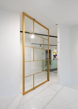 PortaPivot MiniMax Door sku-42451076513985 Custom Iron Door Pros 61" x 81" Matte Black Pivot Right