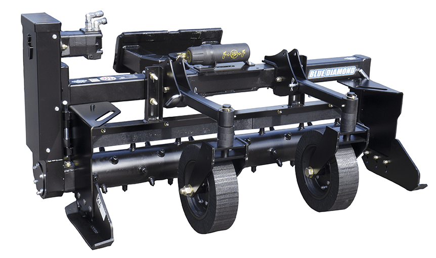 Op2 Rakes Power Rake – Heavy Duty Series 2 | Rakes for Skid Steer and Mini Skid ...