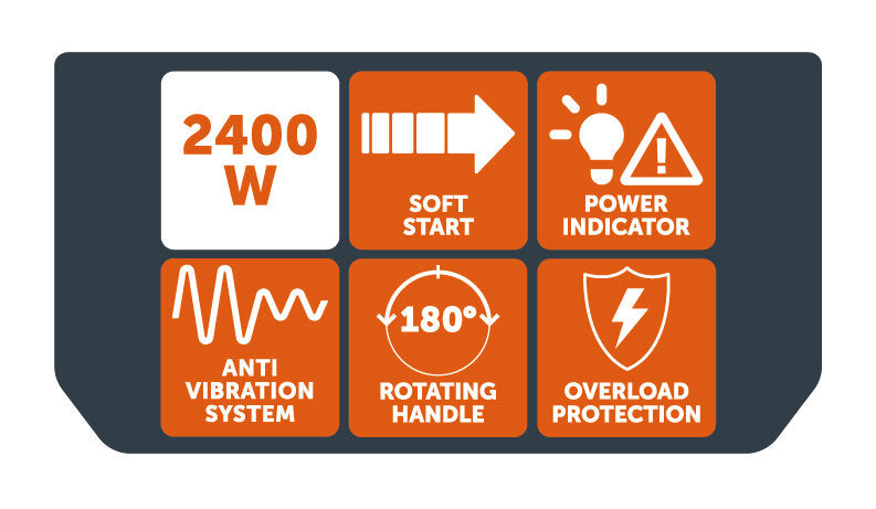 FEIN AlphaGrind LG 24-230 D Pro 9 in Angle Grinder 2,400 W FEIN