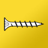 DAGGERZ DRYWALL SCREWS . PHILLIPS BUGLE COARSE . ZINC - 8 x 3 Daggerz