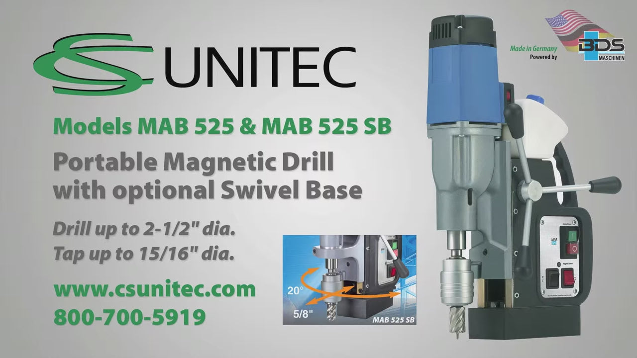 MAB 525 Portable Magnetic Drills | Video