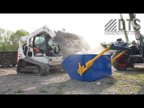 Overhead Self Dumping Bin Vestil