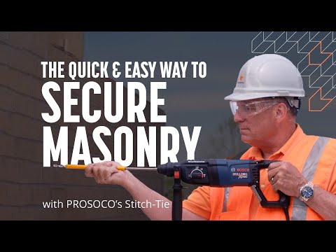 Stitch-Tie Stainless Steel Masonry Pinning Solution - Box of 100 (8mm) Prosoco