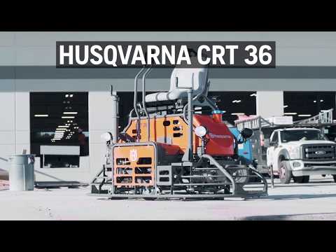 Husqvarna CRT 36 Ride On Concrete Trowel Husqvarna