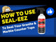 Seal-eez Granite Sealer & Stone Counter Top Sealer 24oz Clean-eez