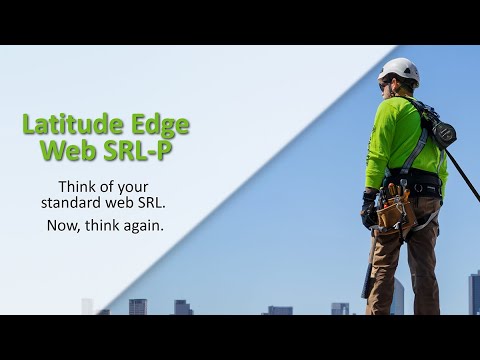 Latitude Edge 11′ Single Web SRL-P Safewaze