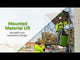 Mounted Material Lift System: 1.6”- 2” Clamps Safewaze