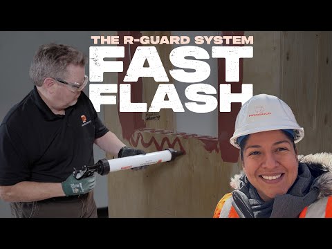 R Guard Fast Flash Roller Grade Waterproofing Membrane Compound - Pallet of 60 Units (2 Gallon Units) Prosoco