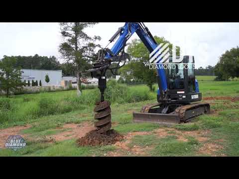 Auger – Extreme Duty Series 2 – Excavator Blue Diamond Attachments