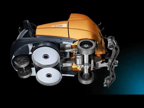 Swingo 4000 Battery-Powered Ride-On Scrubber Drier Taski