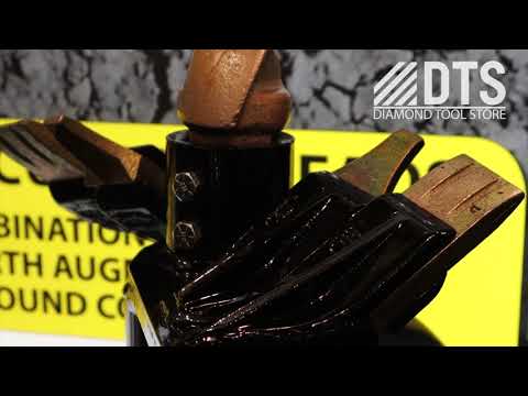 RC11 Combination Earth & Rock Auger Bits Digga