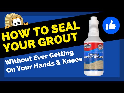 Grout & Natural Stone Tile Sealer 32oz Clean-eez