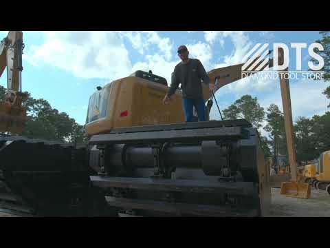 33 -38 Ton Amphibious Excavator Undercarriage EIK Solutions