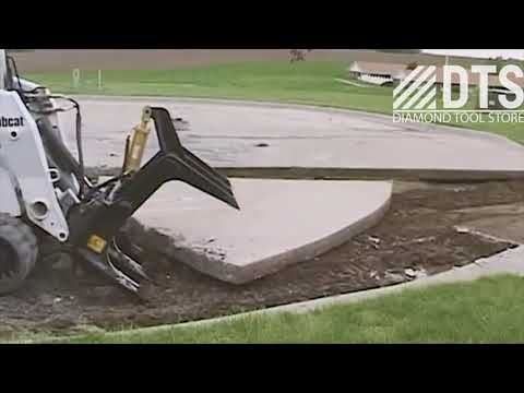 Compact Skid Steer Grapple Rake Arrow Material Handling