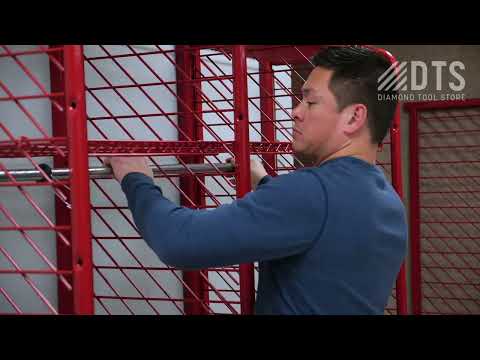 Wall Mounted Red Rack 18"/20"/24" Ready Rack