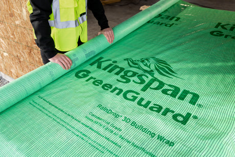 GreenGuard RainDrop 3D Building Wrap Kingspan