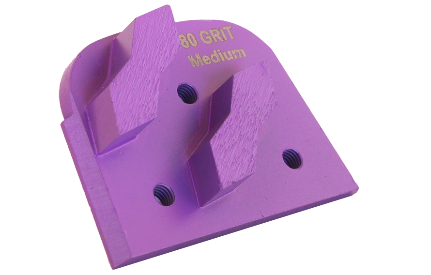 SlideMAG Metal Bond Tooling Purple Series - For Soft to Medium Concrete 16PUR2 Bartell Global Double 16