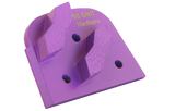 SlideMAG Metal Bond Tooling Purple Series - For Soft to Medium Concrete 16PUR2 Bartell Global Double 16