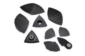 FEIN Best of Starlock Sanding Kit with Assorted Backing Pads and Sanding Sheets 63 Pcs. FEIN