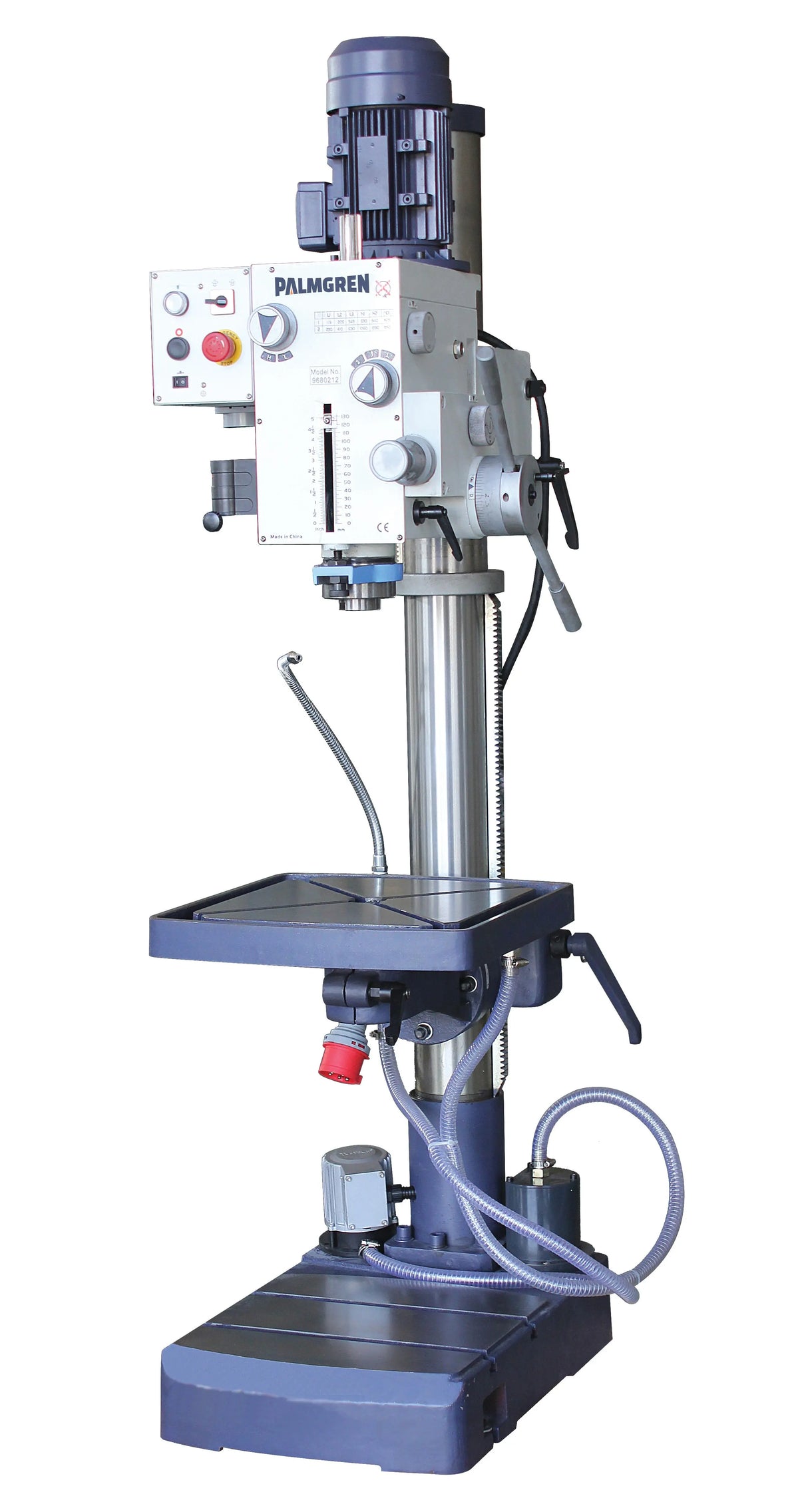 22" Gear Head Drill Press: 2 Horsepower (240V 3 Phase) Palmgren