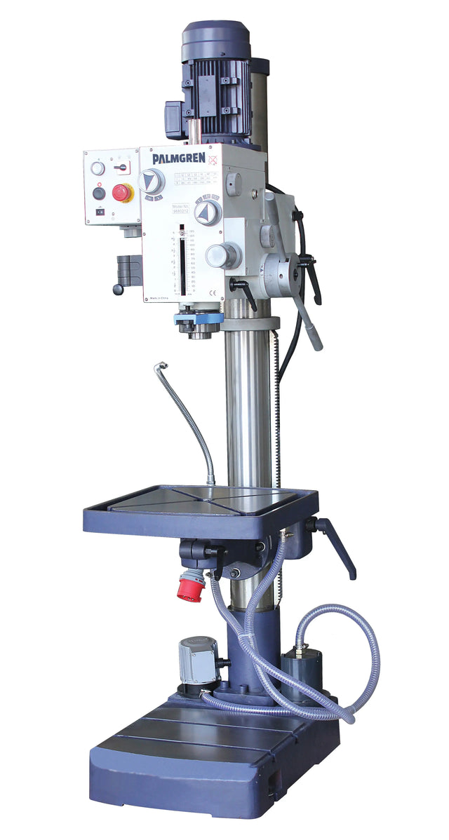 22" Gear Head Drill Press: 2 Horsepower (240V 3 Phase) Palmgren