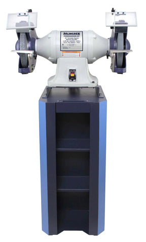 10" VS Bench Grinder & Dust Collector Stand Combo Palmgren