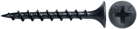 DRYWALL SCREWS - PHILLIPS BUGLE COARSE (PHOSPHATE) - #10 Daggerz