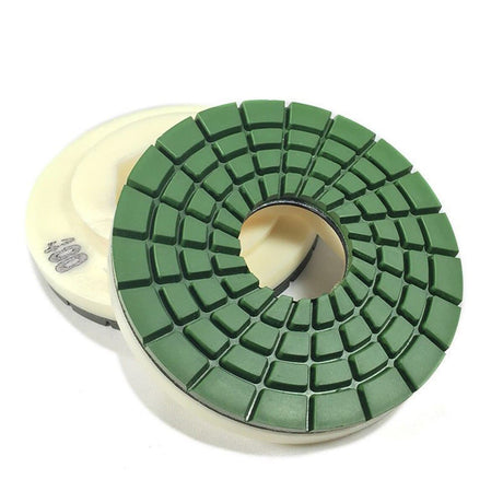 Resin Snail Lock Pads - 5 Inch RSLP-1500 Diamond Tool Store 1500