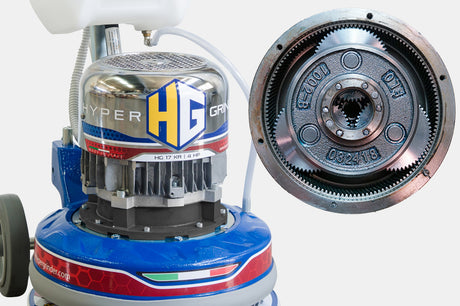 Hyper Grinder 17KR - Top 3 HP Single Disc Machine Hypergrinder