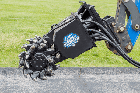 Rock and Concrete Grinders Blue Diamond Attachments