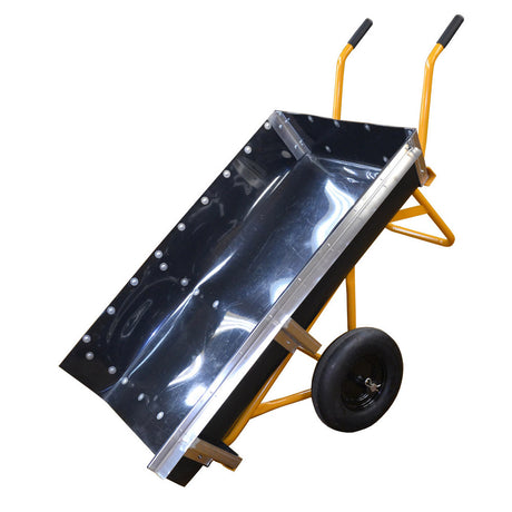 Roofmaster 2-Wheel Cart with Dump Tray and 4" x 8" Pneumatic Wheels Roofmaster