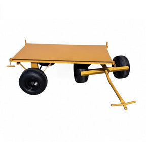 Roofmaster 4-Wheel Steel Plate Deck Trailer with 30" x 60" Deck, Non-Flat Tires Roofmaster