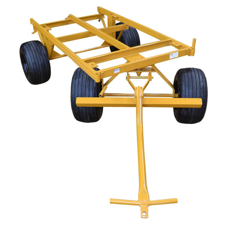 Roofmaster Heavy-Duty 4-Wheel Trailer with 30" x 60" Deck, 18 x 8.50 Non-Flat Tires Roofmaster