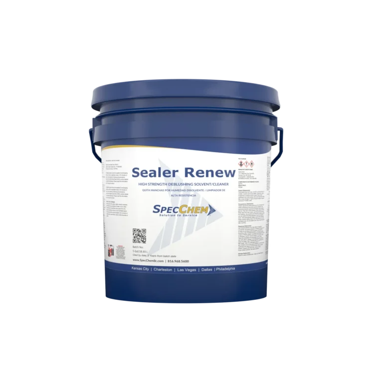 Sealer Renew High-Strength Deblushing Solvent/Cleaner - 5 Gallon SpecChem