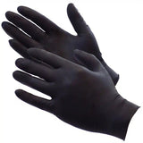 ShuBee Black Gauntlet Silver Edition Black Nitrile Gloves ShuBee