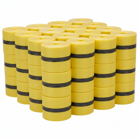 Woven Barricade Tape (48 Rolls) 17780-41091-2000 Mutual Industries Yellow