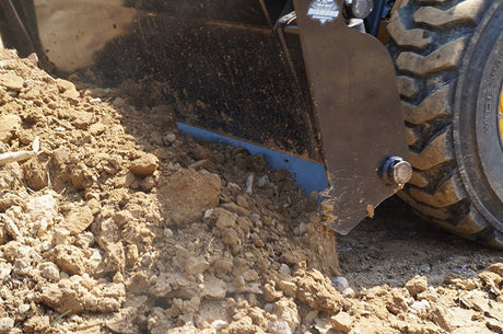 Skid Steer 4-IN-1 Bucket Blue Diamond Attachments