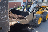 Skid Steer 4-IN-1 Bucket Blue Diamond Attachments