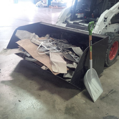 Skid Steer Bucket Dumpster Attachment Blue Diamond Attachments