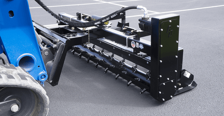 Skid Steer Power Rakes Blue Diamond Attachments