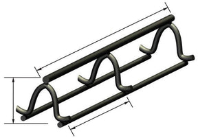 OCM Slab Bolster Upper-Plain (Box of 100LF) OCM